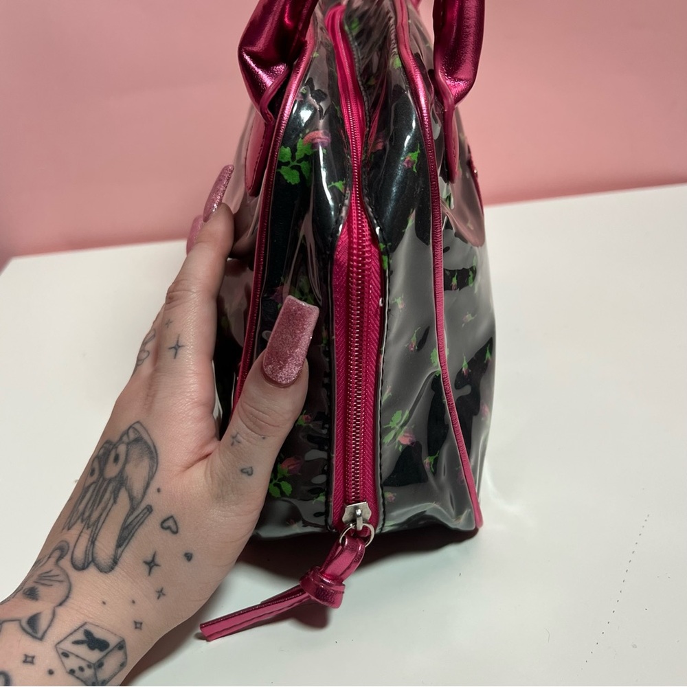 Y2K mcbling betseyville by Betsey Johnson floral mini bag - Picture 6 of 7